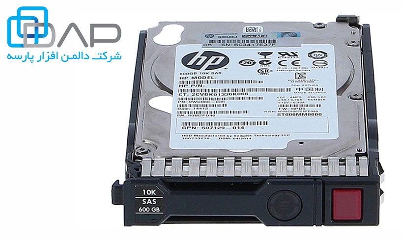 هارد سرور HP 600GB SAS 12G 10K SFF